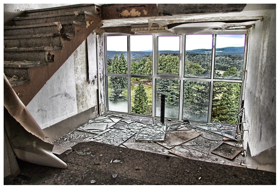 -- the destroyed window --