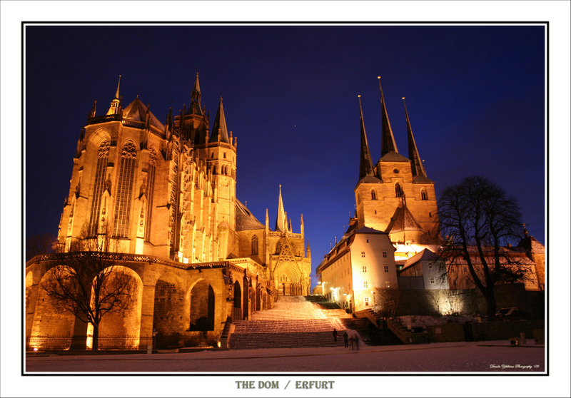 The Dom at night