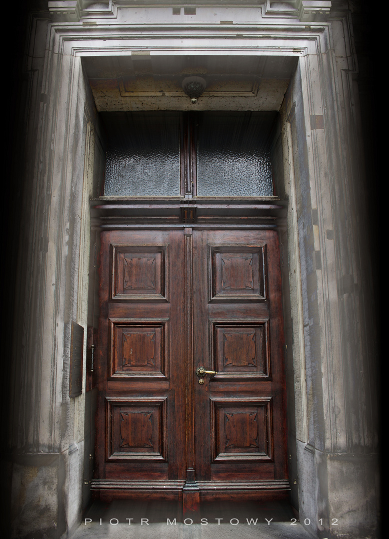 the door