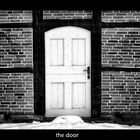 " the door "
