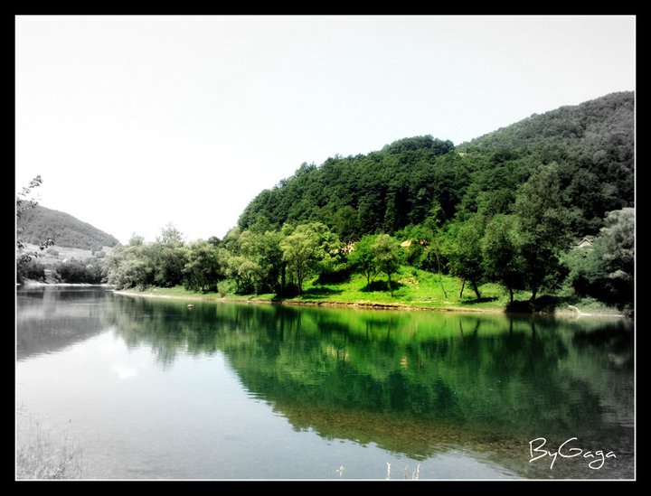 The Drina River, Serbia