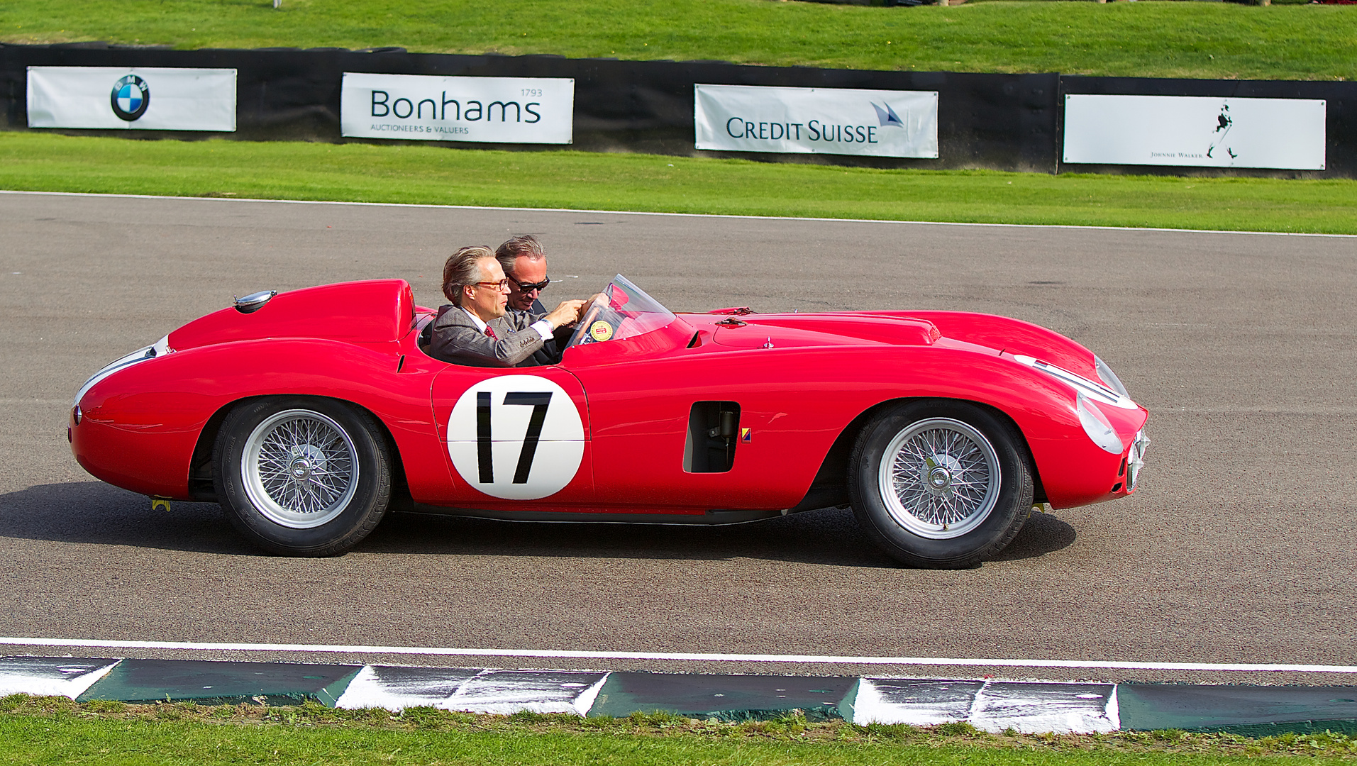 The Earl of March himself at Goodwood Revival