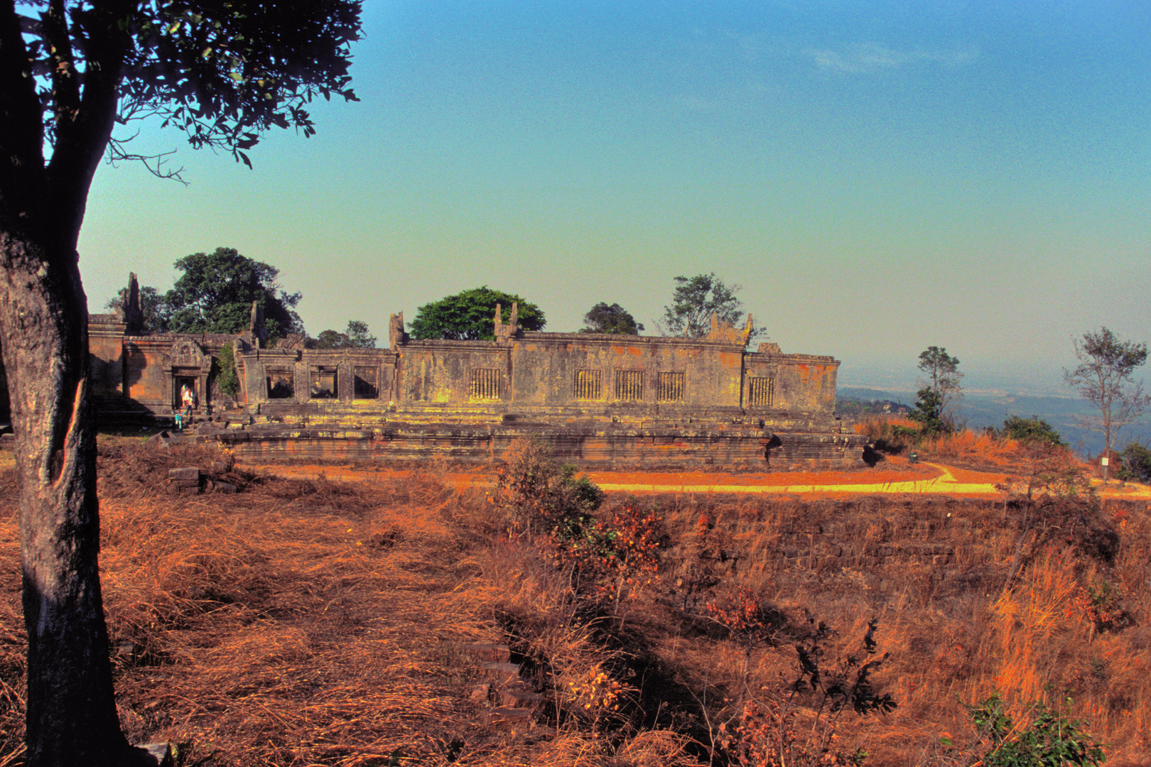 The eastern wing of the Preah Vihear temple complex