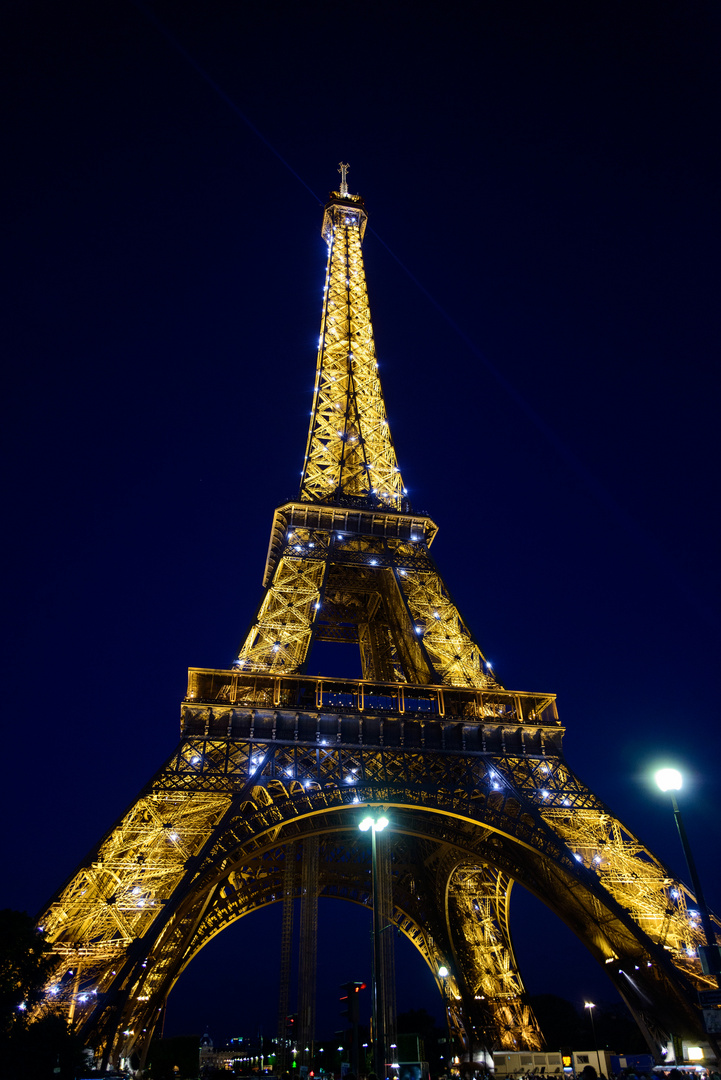 The Eiffel Tower at Night