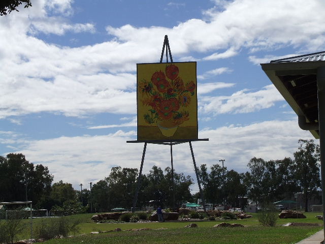 The Emerald Van Gogh Sunflower Painting