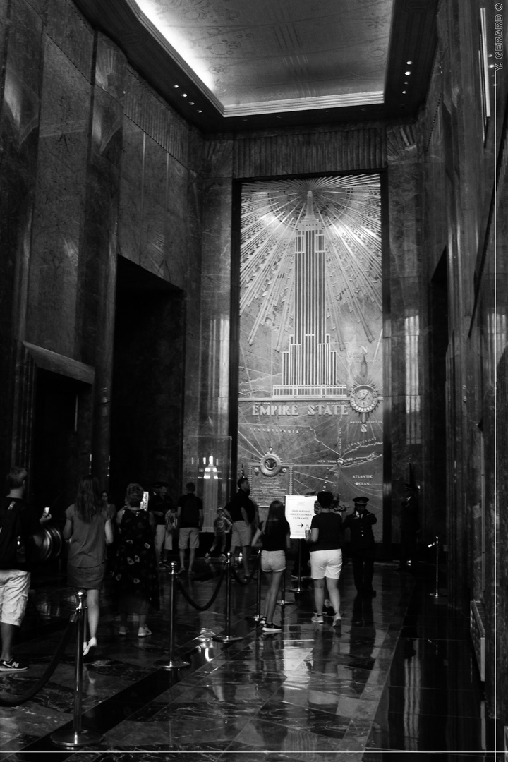 The Empire state Building - Entry Hall