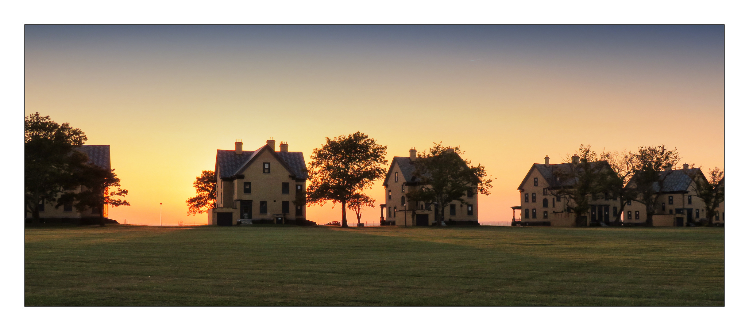 The empty Homes on Sandy Hook