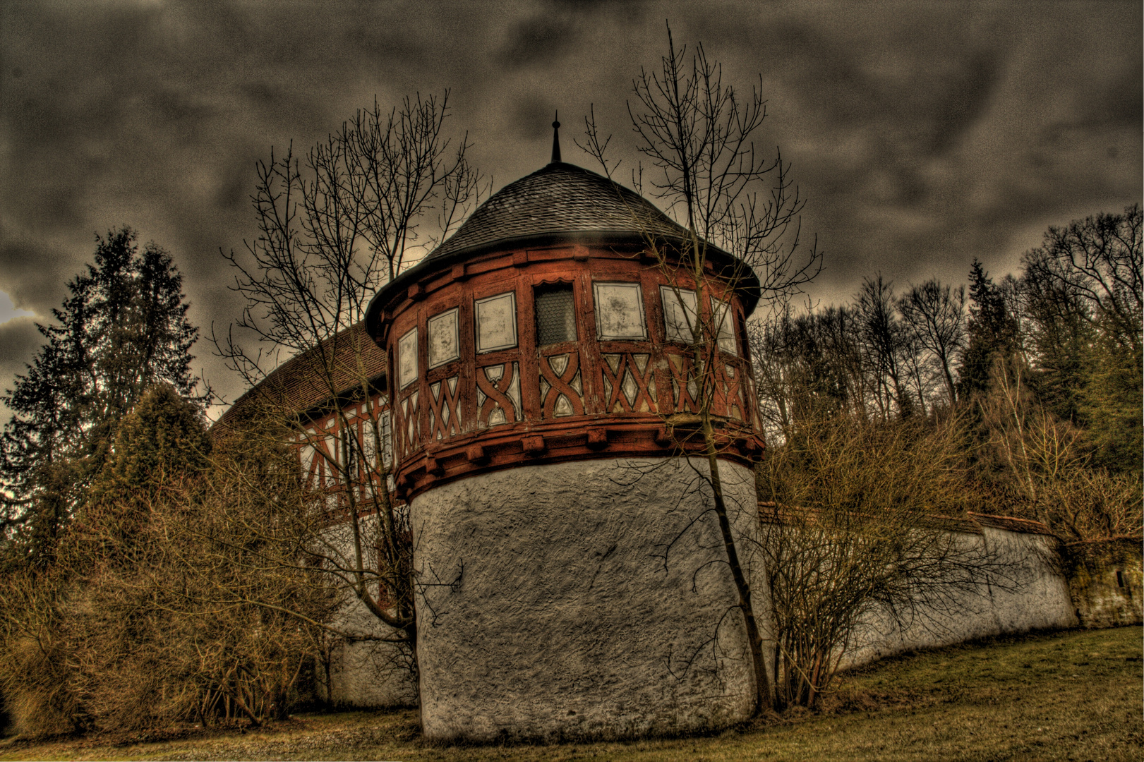 The empty window-HDR-