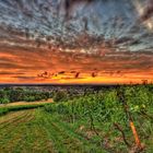 The end of a rainy day - HDR