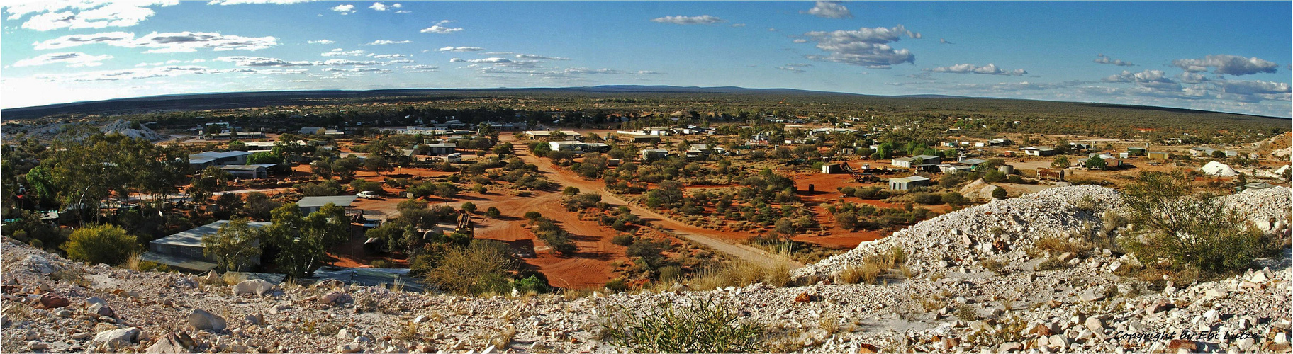 * The end of an OPAL TOWN / Mintabie SA *