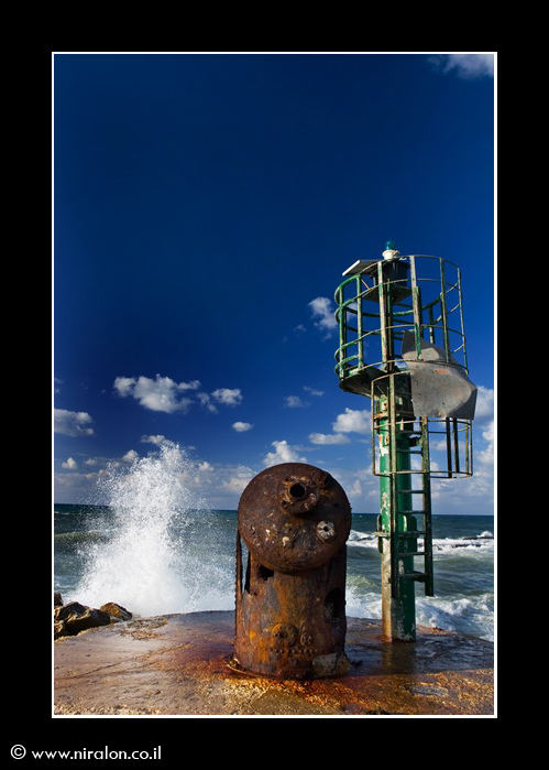 The end of the breakwater