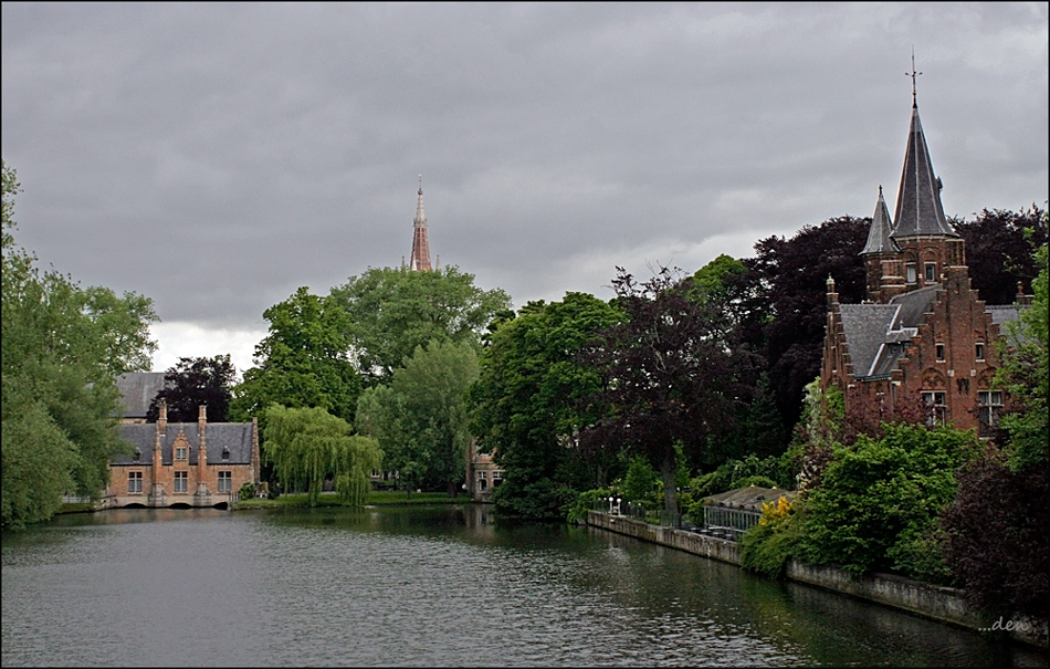 The entrance to Bruges Belgium.....