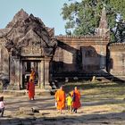 The entrance trough the "Naga gate" at Prasat Preah Vihear
