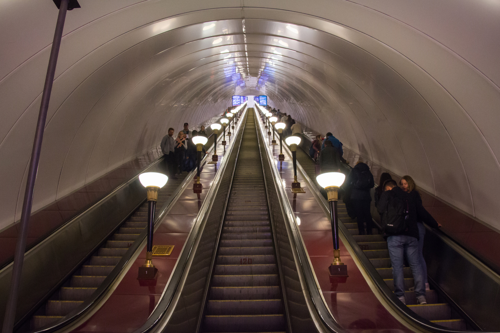 The Escalator To Heaven (St. Petersburg Metro)