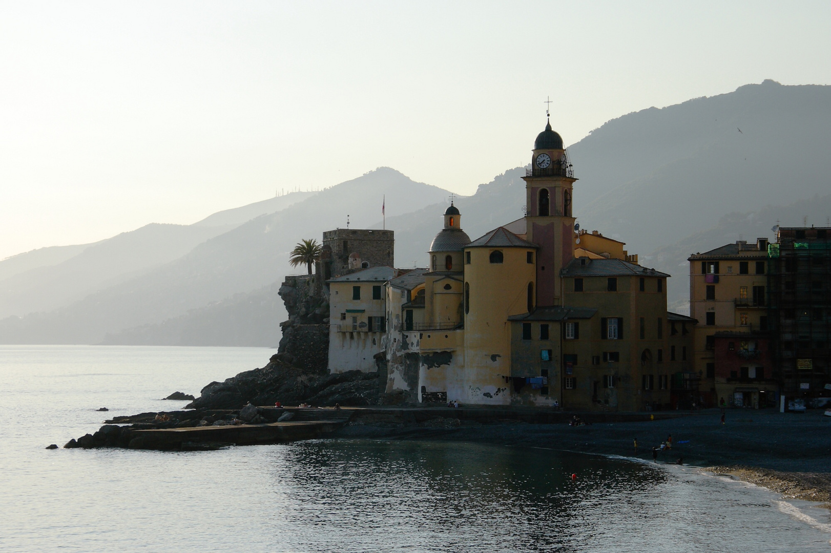 The evening in Camogli