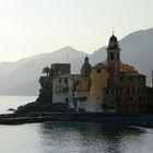 The evening in Camogli