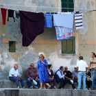 The evening in Camogli