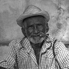 The face of a life - Portrait of a Cuban Man BW