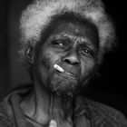 The Face of a Life - Portrait of a Cuban Woman BW