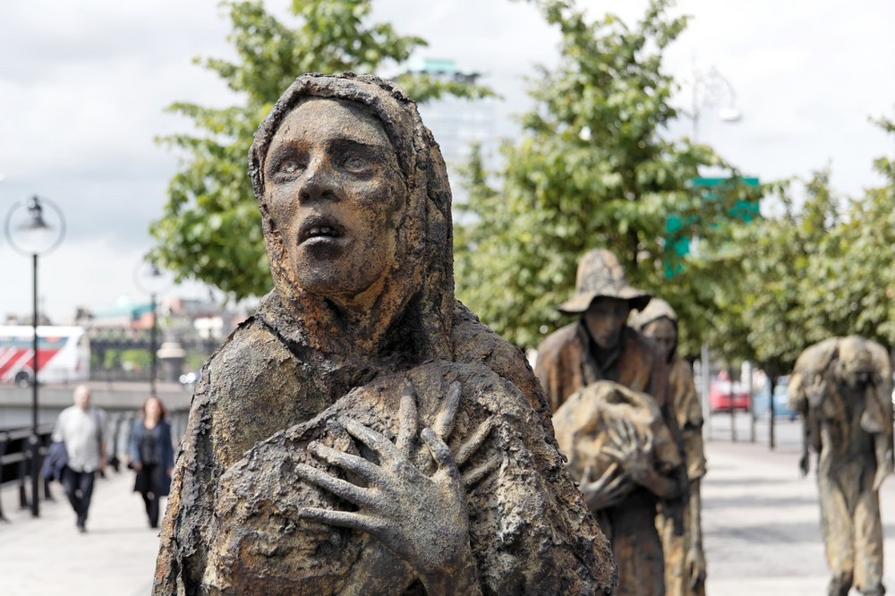 The Famine Sculpture, Dublin