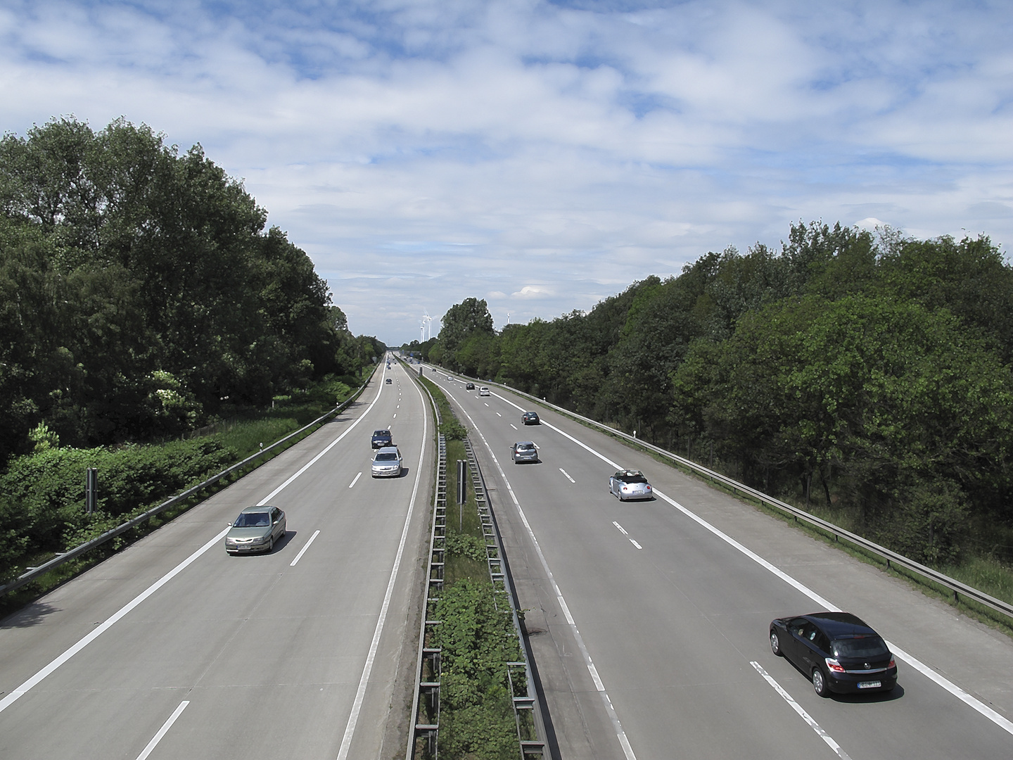 The Famous German Autobahn in Farbe