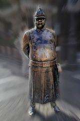 The Fat Policeman Statue