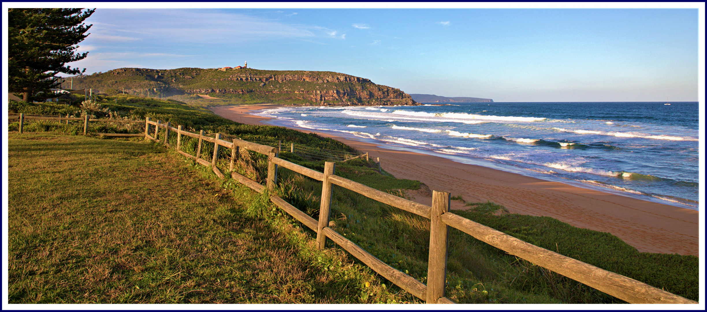 The fence at Palm Beach