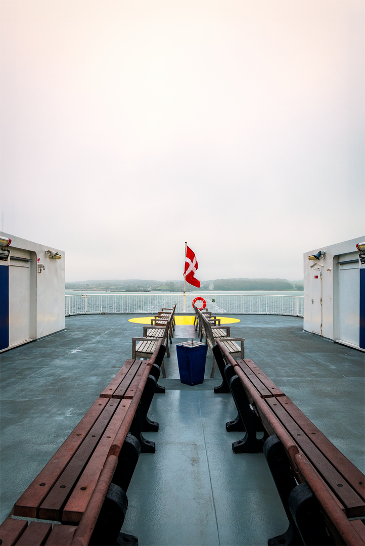 ... the ferry to denmark I ...