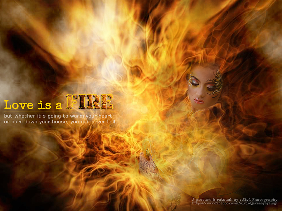 THE FIRE GIRL