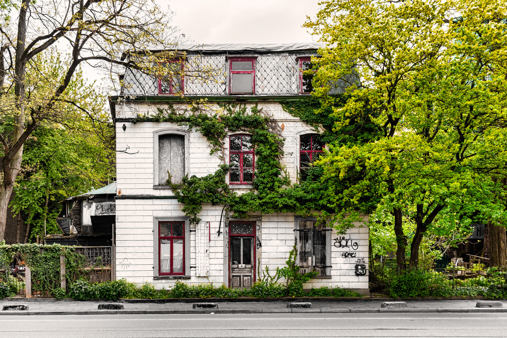 ... the first house on the street ...