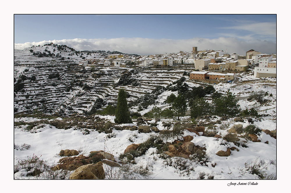 The first snow...