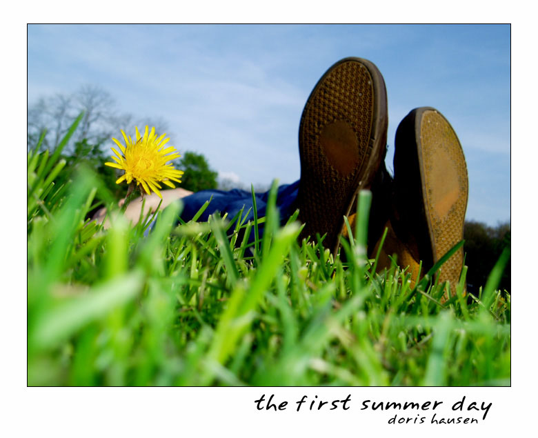 the first summer day.