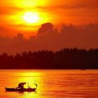 The fisherman and the egret