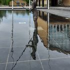 The fisser boy on front of Vantaa town hall