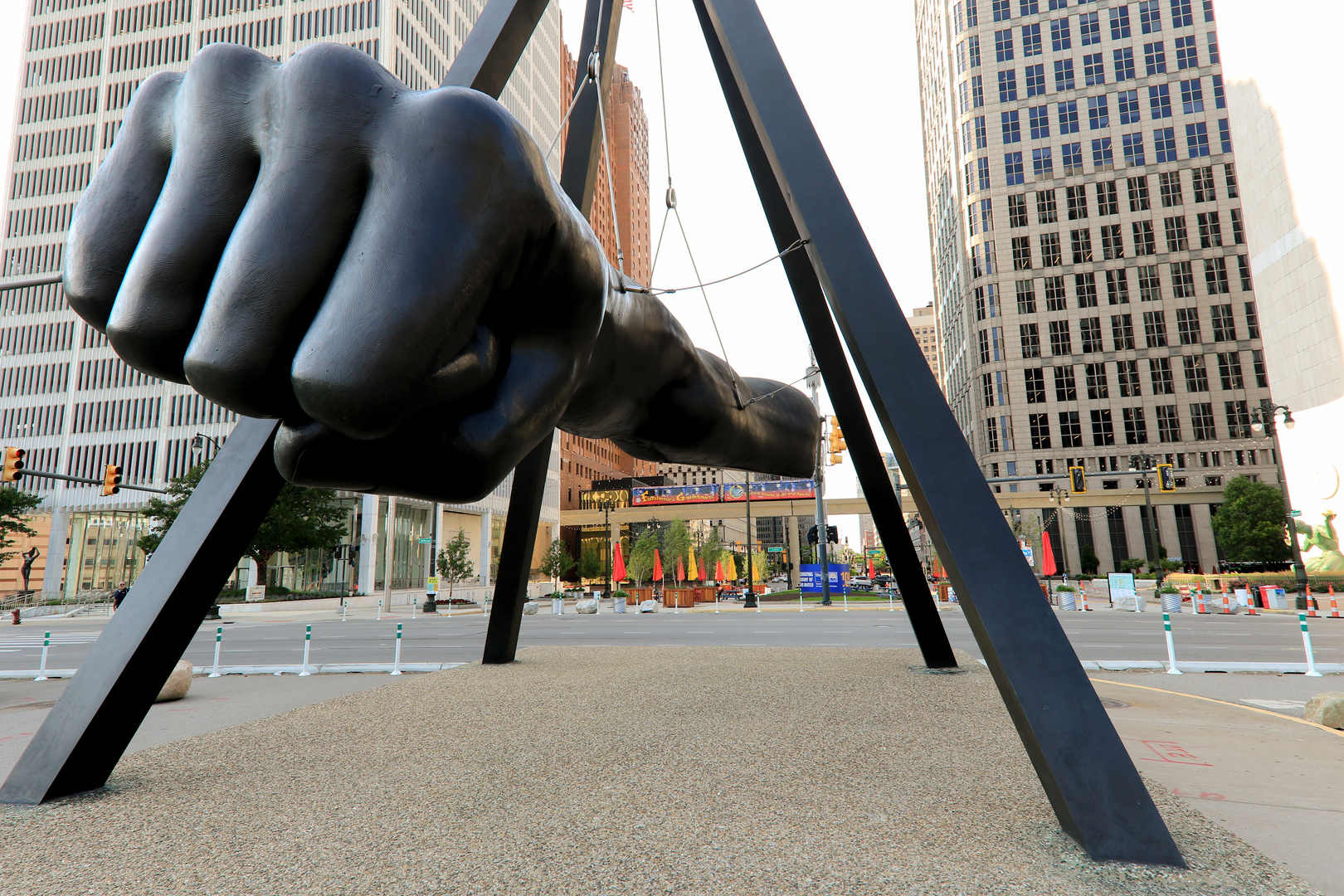 The Fist - Joe Louis Monument, Downtown Detroit