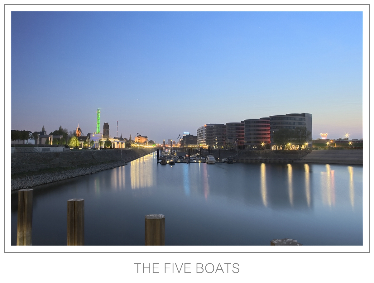 The five boats