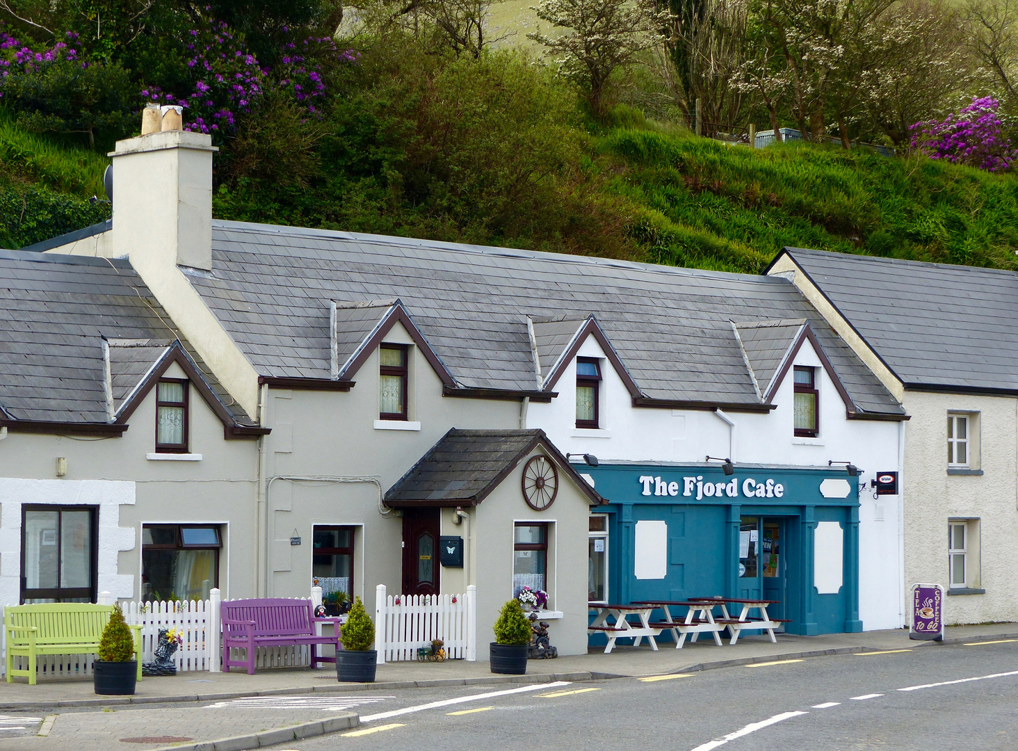 The Fjord Café in Leenane / Irland