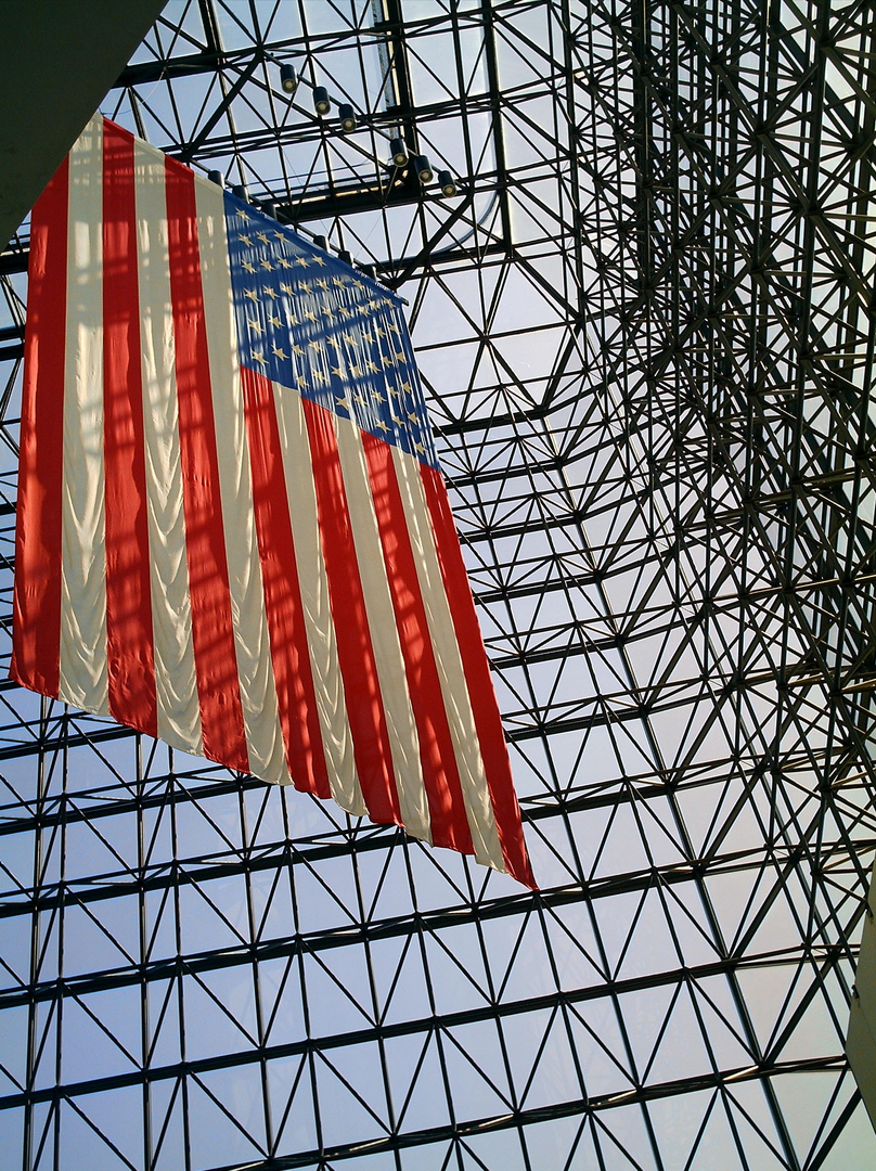 The Flag, John F.Kennedy Presidential Library and Museum, Boston Mass.