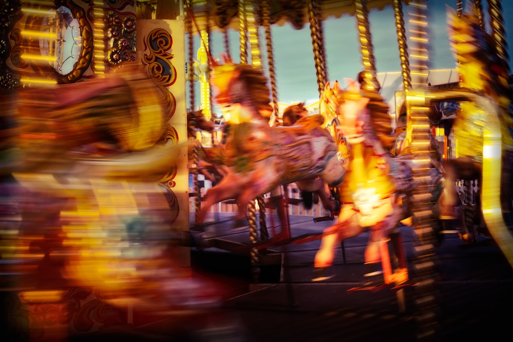 The Flaming Horses Of Brighton Pier