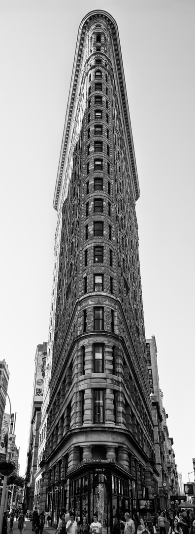 The Flatiron Building - A street view