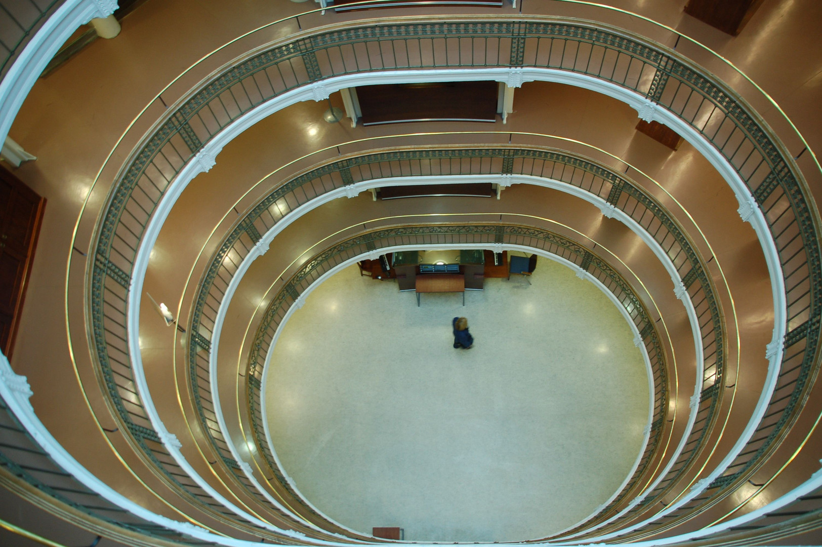 The floor of library of helsinki university