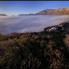 **--The fog buries the Hout Bay--**