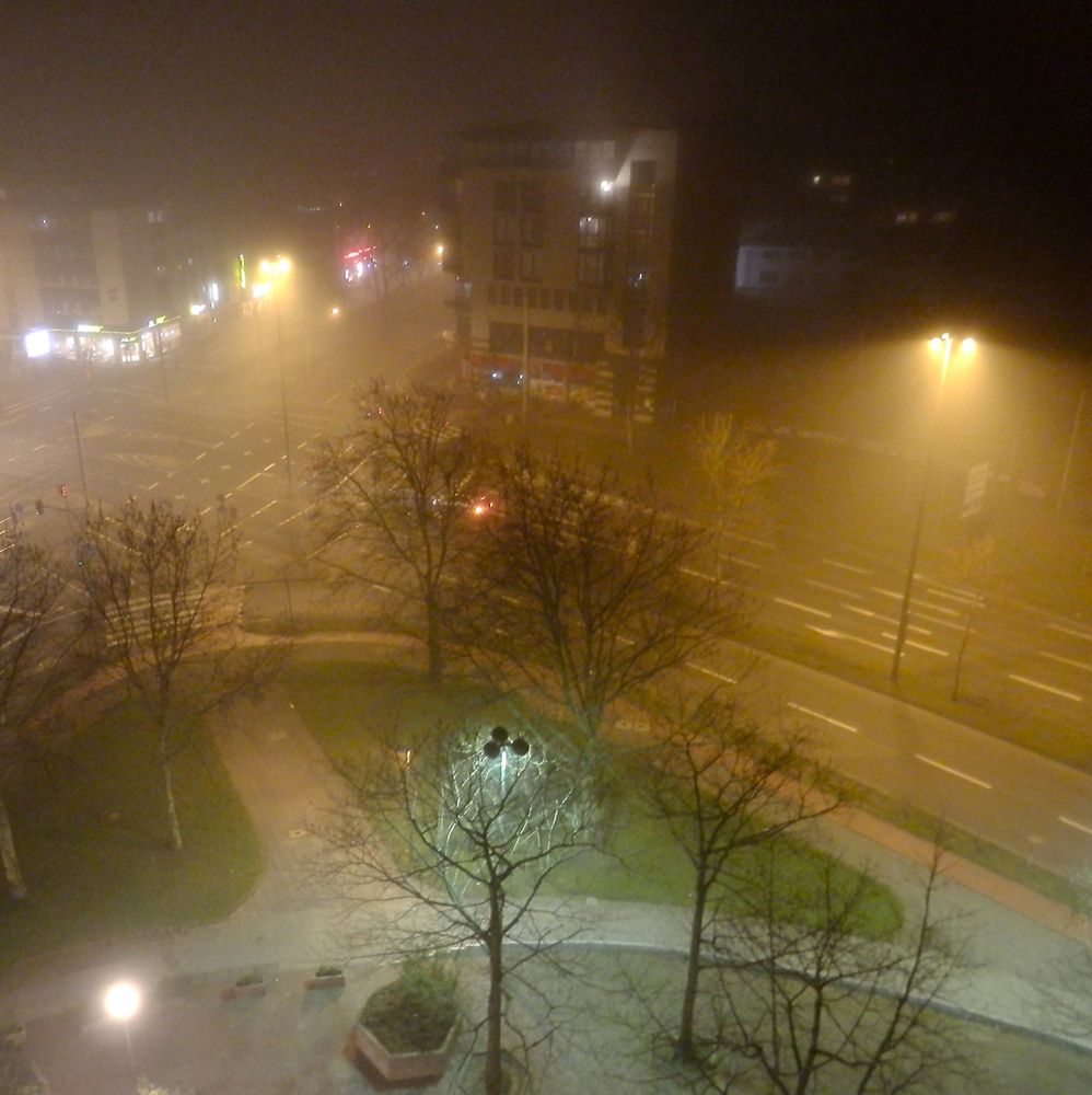 The Fog on Luxemburger Street...