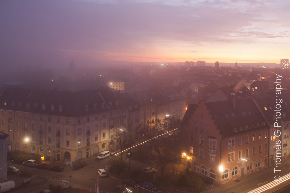 The Fog Over The City