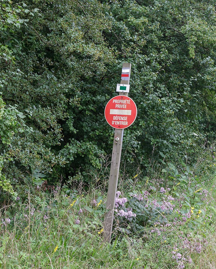 The forbidden hiking trail