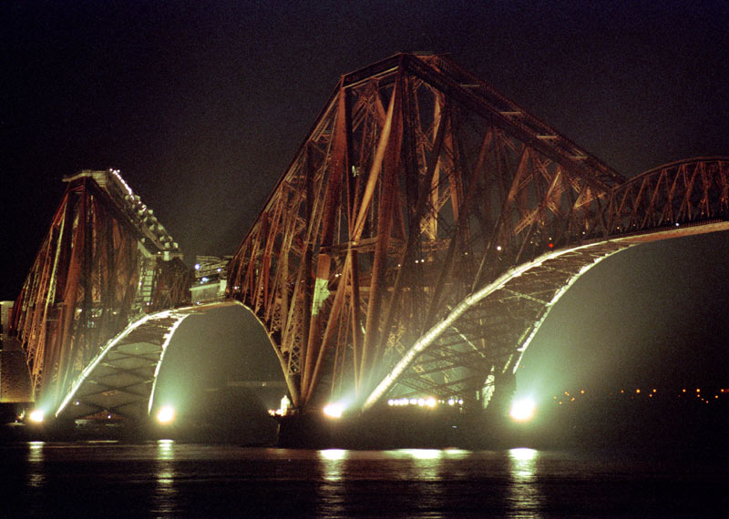 The Forth Bridge at South Queensferry
