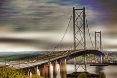 the forth road bridge