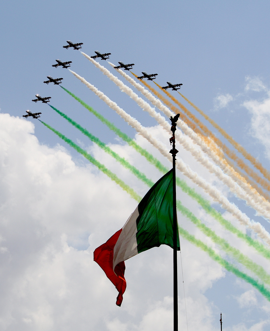 The Frecce Tricolori