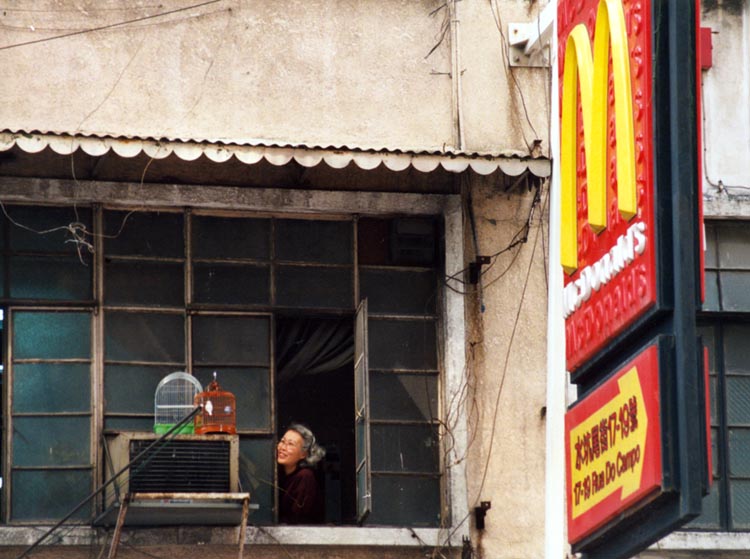 the freedom of a singing bird, Hong Kong 1997