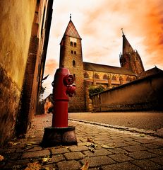 the friday hydrant in wissenbourg (elsass/france)